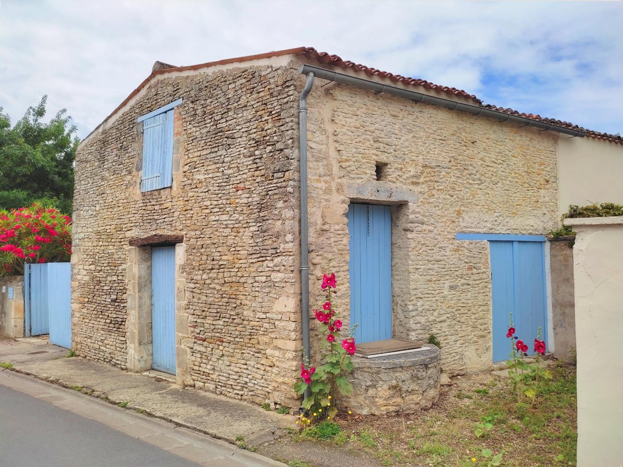 La Grange Bleue - Parking Prive - A 2Km De La Mer 奥雷龙圣乔治 外观 照片